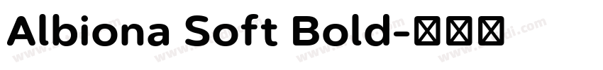 Albiona Soft Bold字体转换